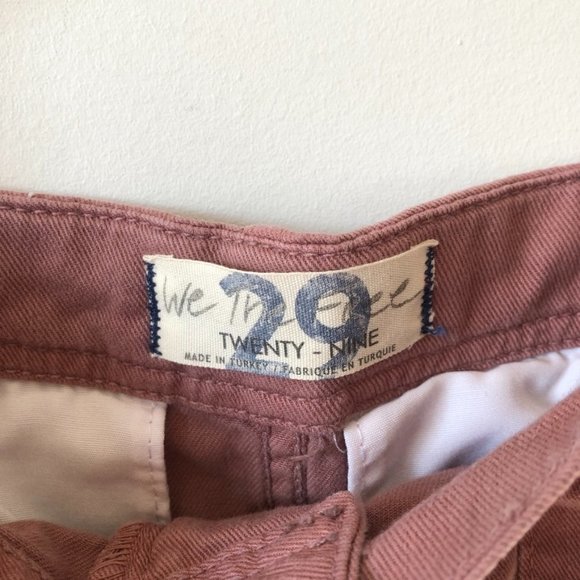 Free People Dusty Lilac Avenue Denim Mini Skirt 29 - Picture 10 of 13